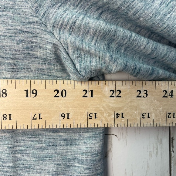 Light Blue Cowl Neck Pullover size XL - Picture 8 of 9